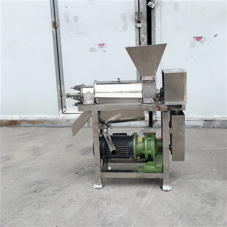 芒果榨汁机 商用蔬菜螺旋桃子脱汁机图片 香蕉打浆机厂家