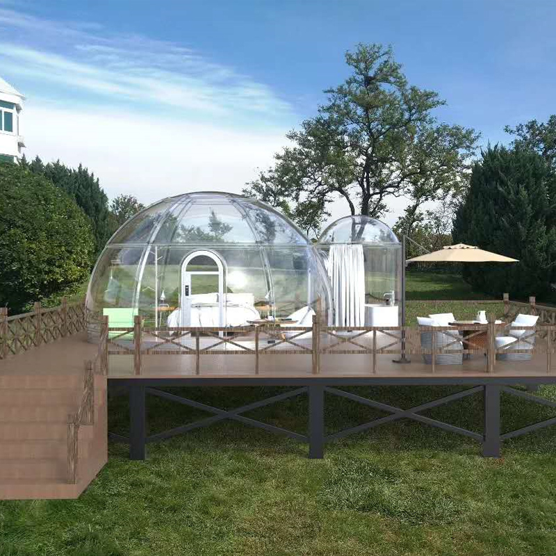 星空房厂家 民宿星空房厂家透明星空屋 球形玻璃星空房厂家