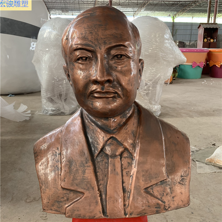 梅州英模雕塑玻璃钢英模雕像纪念人物造型