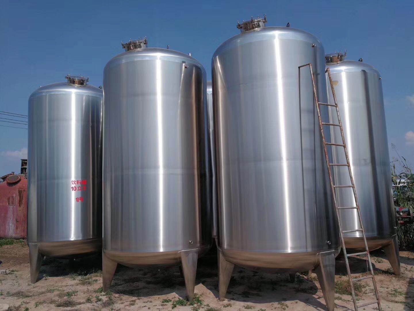 二手立式储存罐 二手不锈钢304食品级储罐 二手不锈钢压力罐