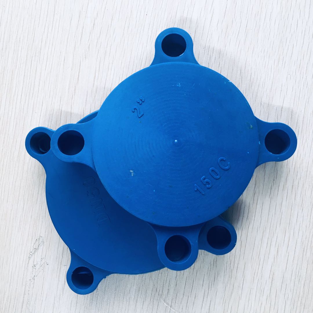 兴恒dn50法兰塑料堵盖 四角塑料法兰盖 法兰护盖厂家现货