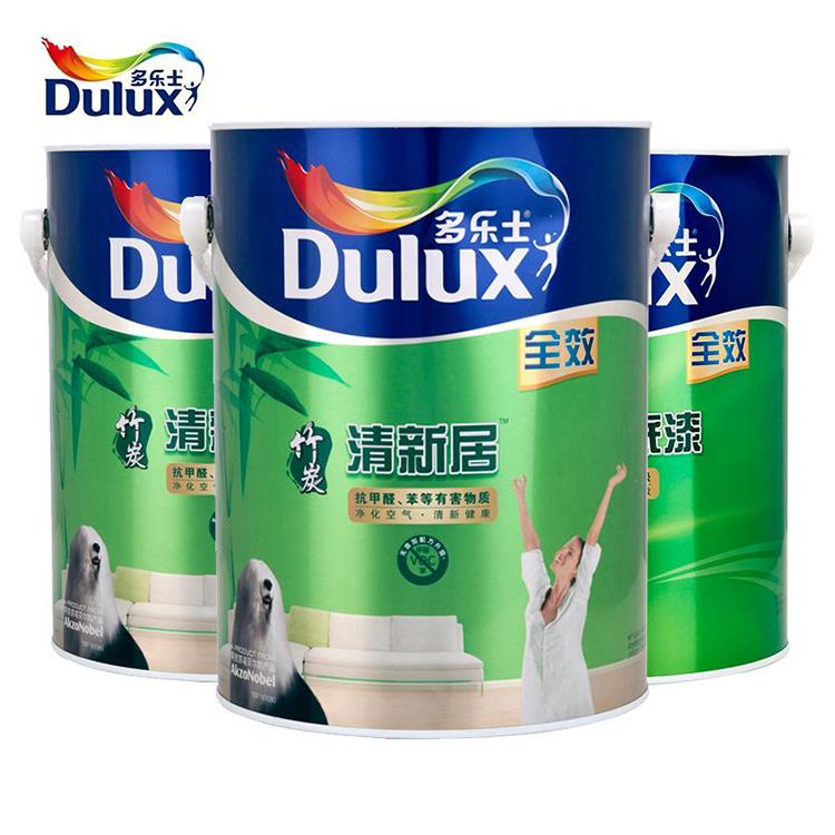 多乐士乳胶漆批发竹炭金装5合1墙面漆壹壹捌商贸现货供应