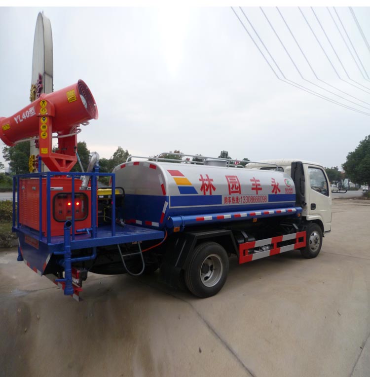 东风五方洒水车农药喷洒车喷雾车