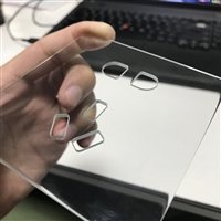 吉林激光切割插座面板玻璃片 玻璃激光切割 可来样加工定制切割