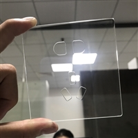 广州长期加工切割插座面板 玻璃激光切割 健鸿激光切割插座面板