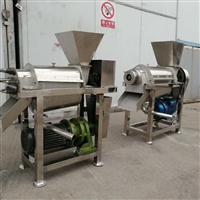 全自动打浆机供应 500斤水果蔬菜压榨机价格