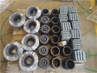 抛丸机橡胶门链条/开泰QY360配件/新东抛丸器总成