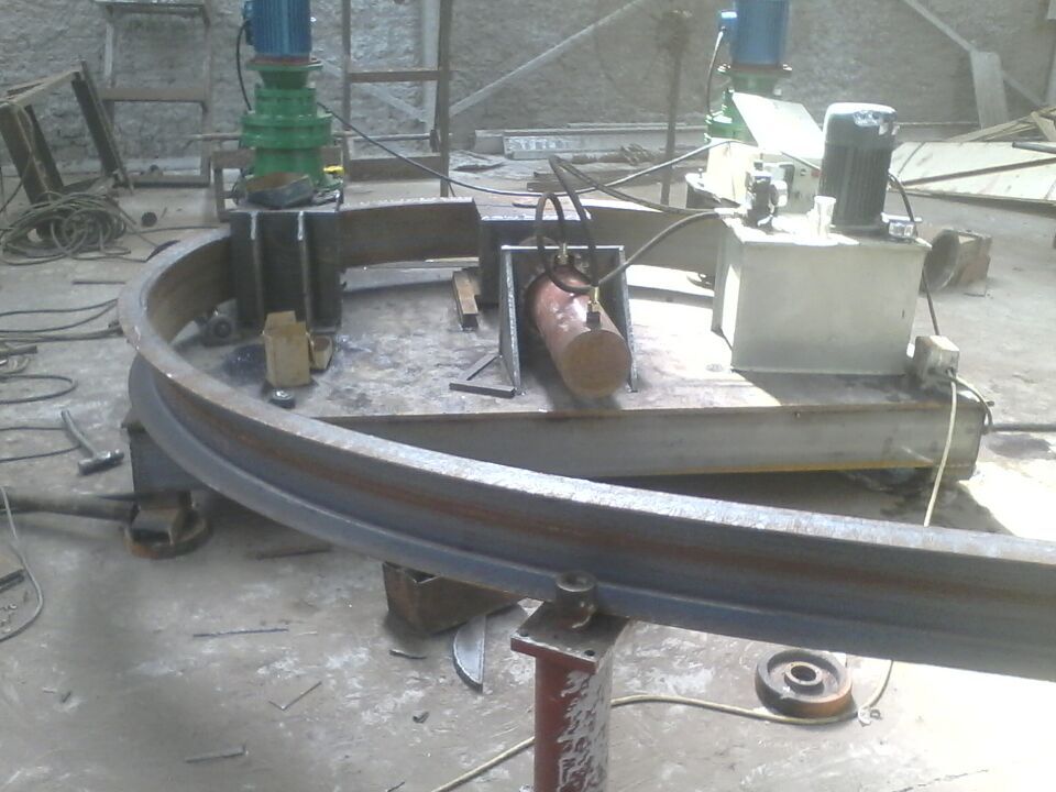 湖南扁铁法兰弯圆机f6型煨弯机 生产厂家