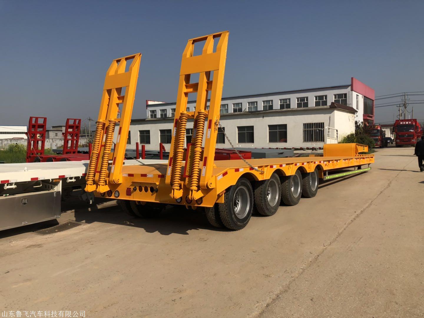 10米低平板半挂车公路运输半挂车