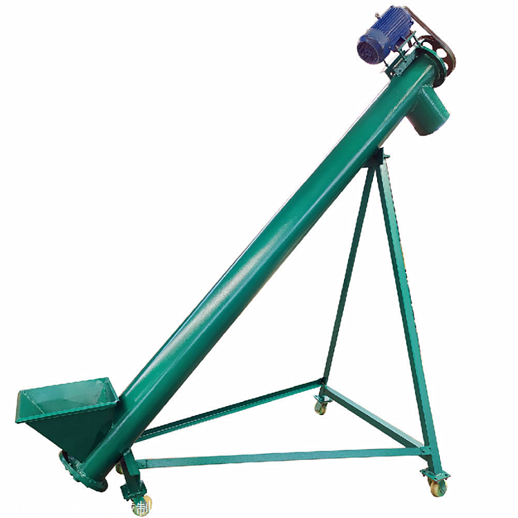 绞龙螺旋输送机螺杆送料机ljxy不锈钢防腐蚀螺旋提升机