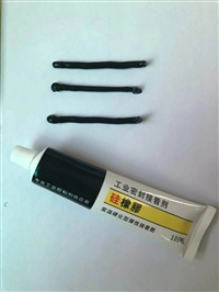 诺克TY518 LED洗墙灯粘接密封硅橡胶 黑色室温固化硅胶 100ML