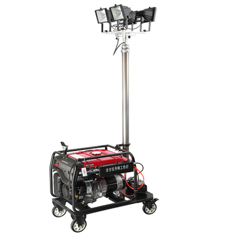 sfw6110移动照明灯组油电两用消防应急抢险抗旱工地施工发电机灯