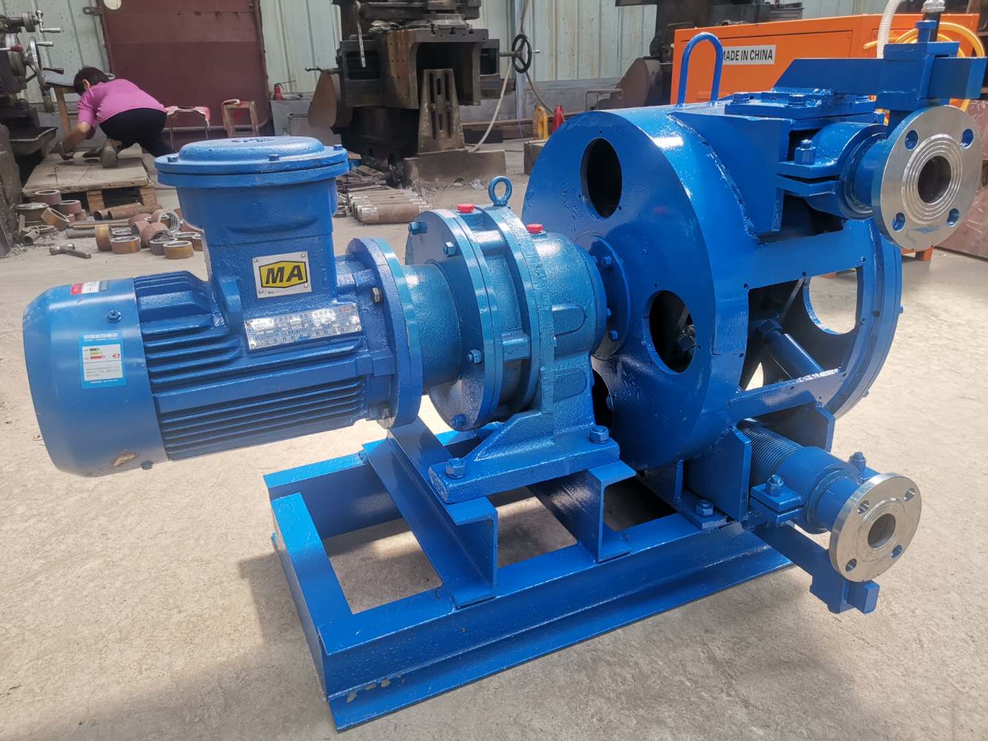 水泥粘稠液体输送泵 耐腐蚀工业软管泵 食品级输送泵