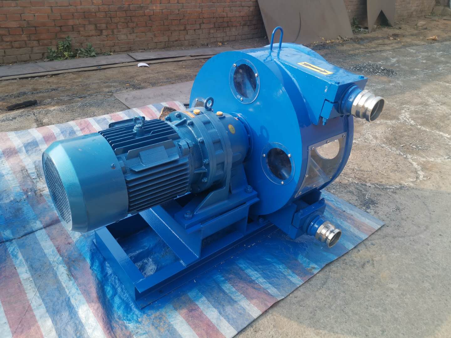 粘稠液体软管泵 40型砂浆挤压泵 摆线针减速机款