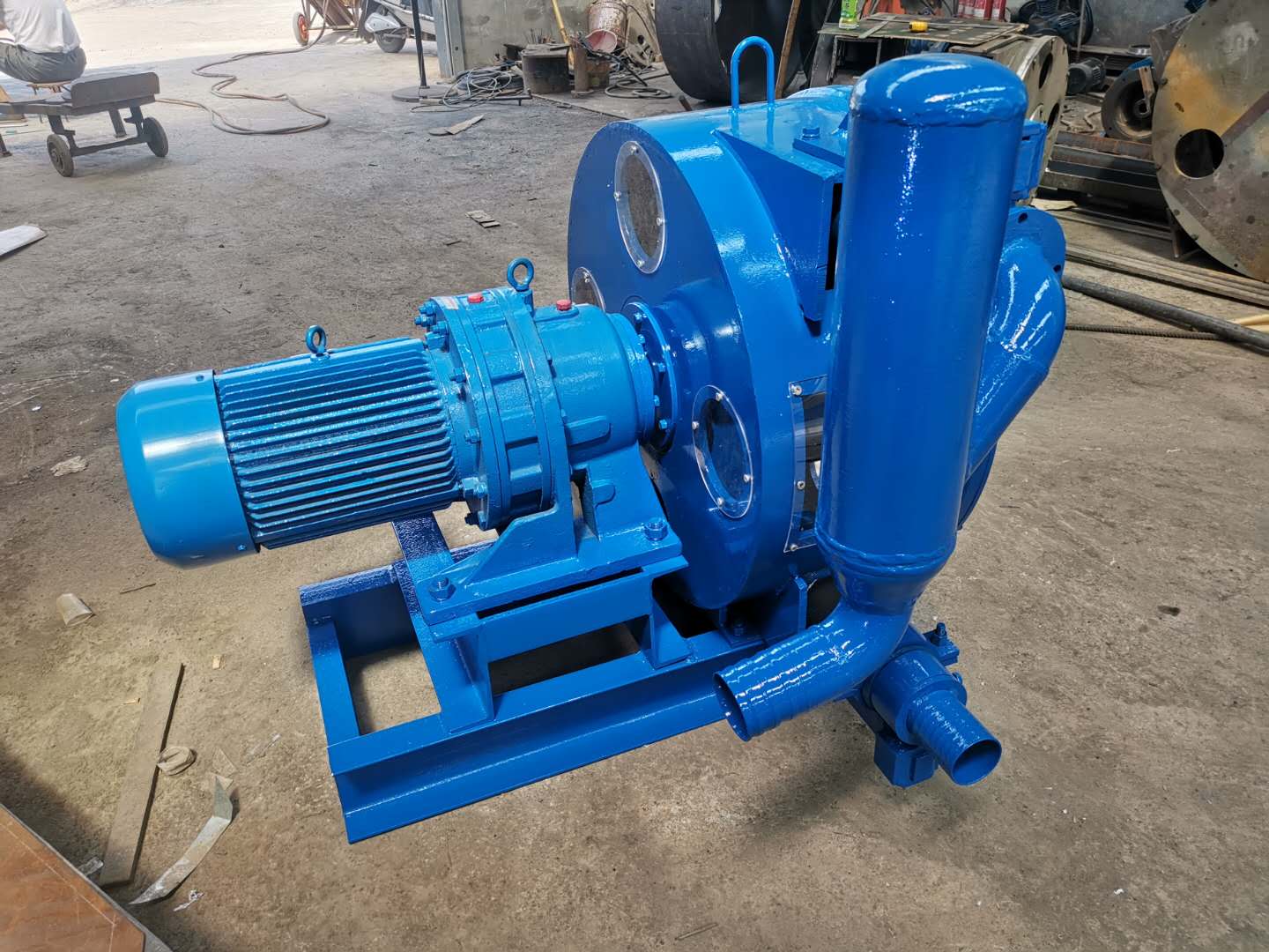 变频大流量挤压泵 25型速凝剂软管泵 k系列减速机款