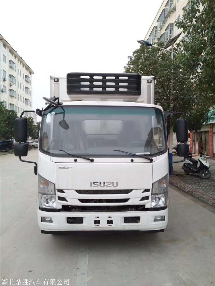 五十铃700p鸡苗运输车厂家价格楚胜零首付包上户鸡仔运输车