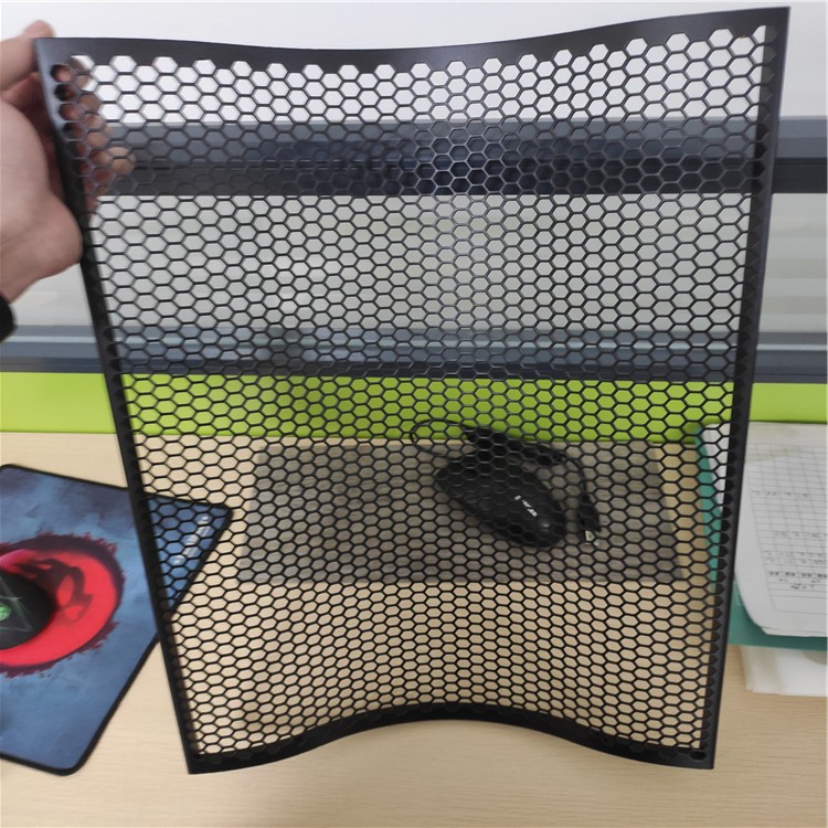 佛山音箱喇叭网罩厂家 音响冲孔铁网定做