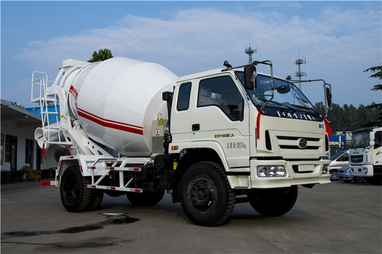 供应新款5方搅拌车蓝牌搅拌车三轮搅拌车