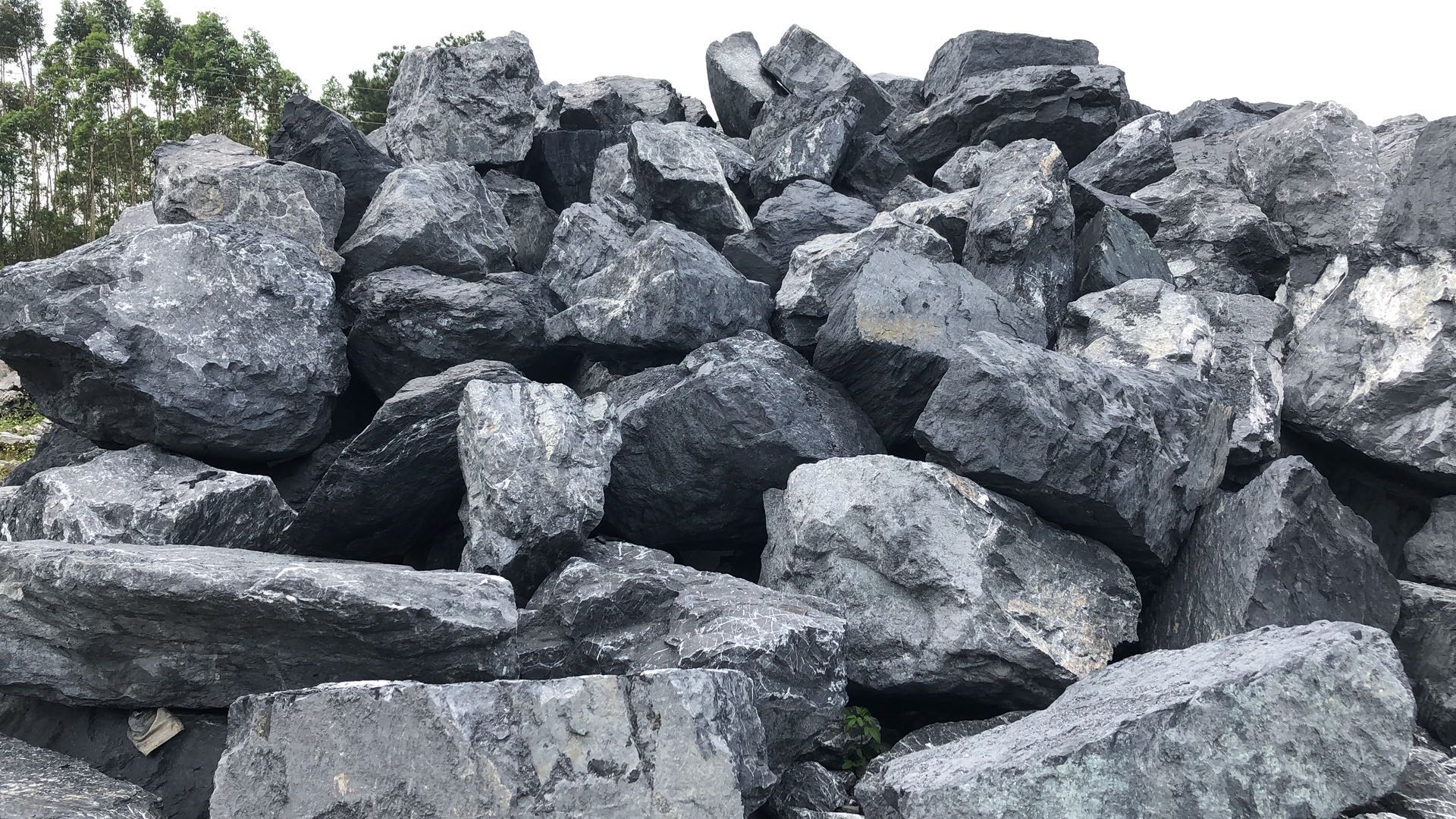 恒艺黑山石日式枯山水风景石