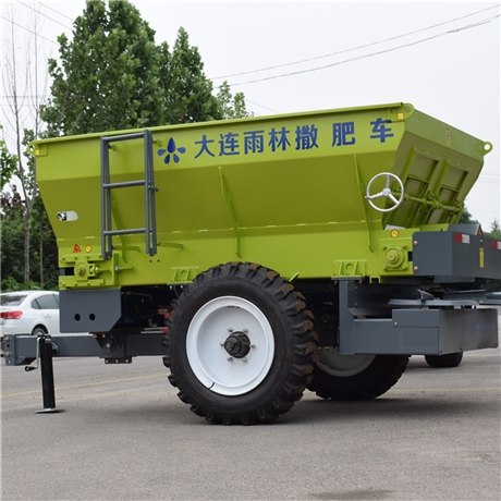 大连雨林批发盘式撒肥机 水稻撒粪车