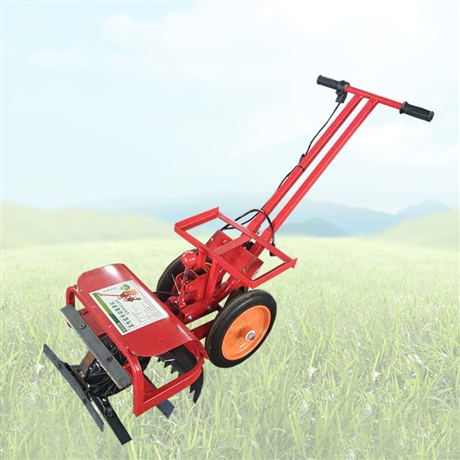 双轮电动锄草机海安县家用电动锄草机果树园耘锄开荒一体机