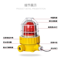 BBJ防爆声光报警器220V 24V警示灯LED信号灯100分贝防爆型警报灯