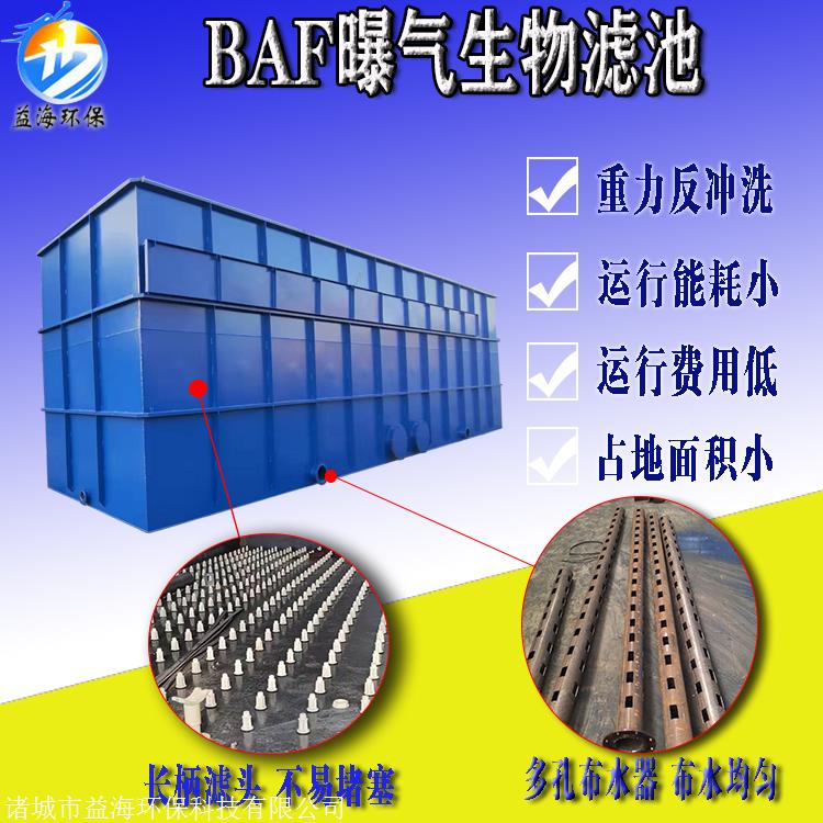 5立方baf曝气生物滤池定做 硝化反硝化生物处理设备