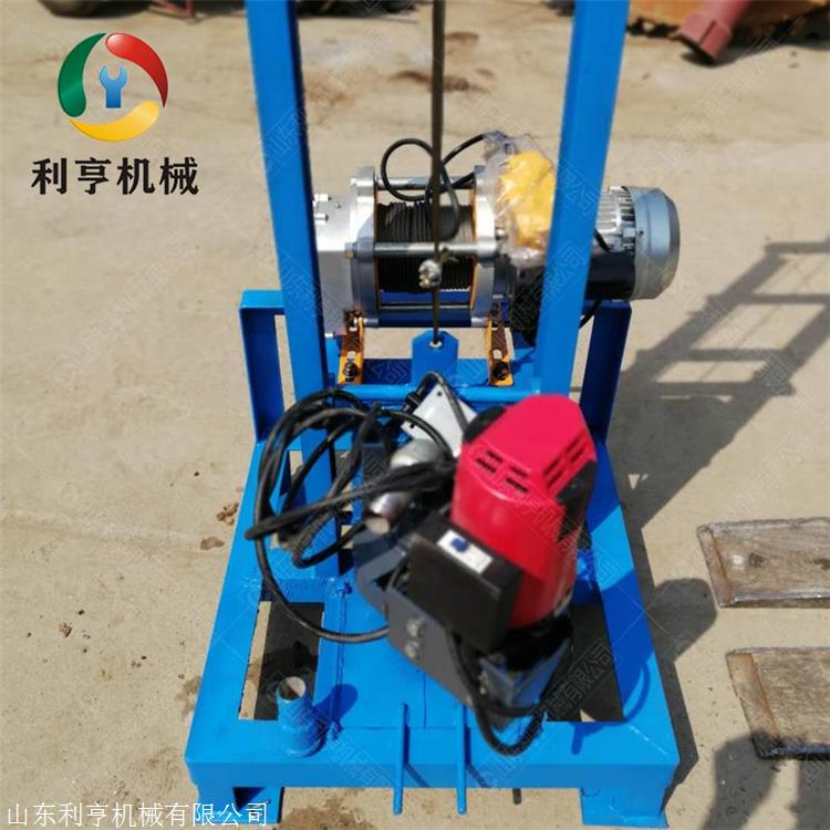 家用100米水井钻机 折叠式电动打井机 小型挖井钻井机