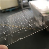 浙江长期供应led玻璃盖板蚀刻片 玻璃蚀刻 可来样加工定制蚀刻