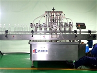 八头柱塞泵式灌装机，全自动液体包装设备，高速定量灌装机械