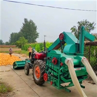 青岛拖拉机带玉米脱粒机