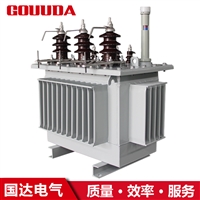 10kv级 低损耗 全密封 油浸式电力变压器 S11-100KVA