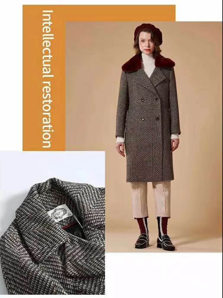 国内一线品牌女装 费依2020冬韩版品牌女装批发走份