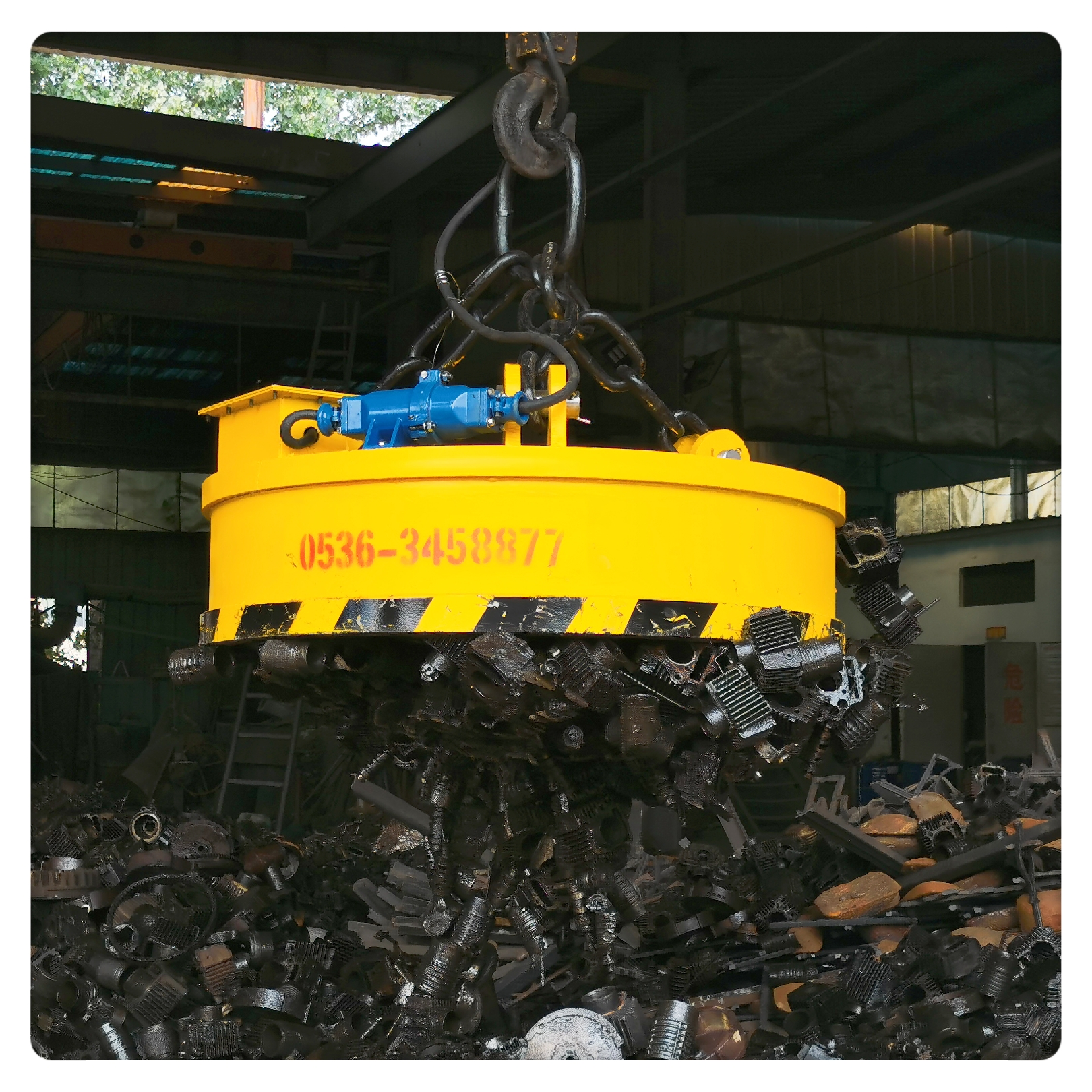 起重电磁铁mw5系列吊运废钢用起重电磁铁