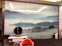 广州玻璃UV个性化 瓷砖背景墙定制 竹木纤维板印花机