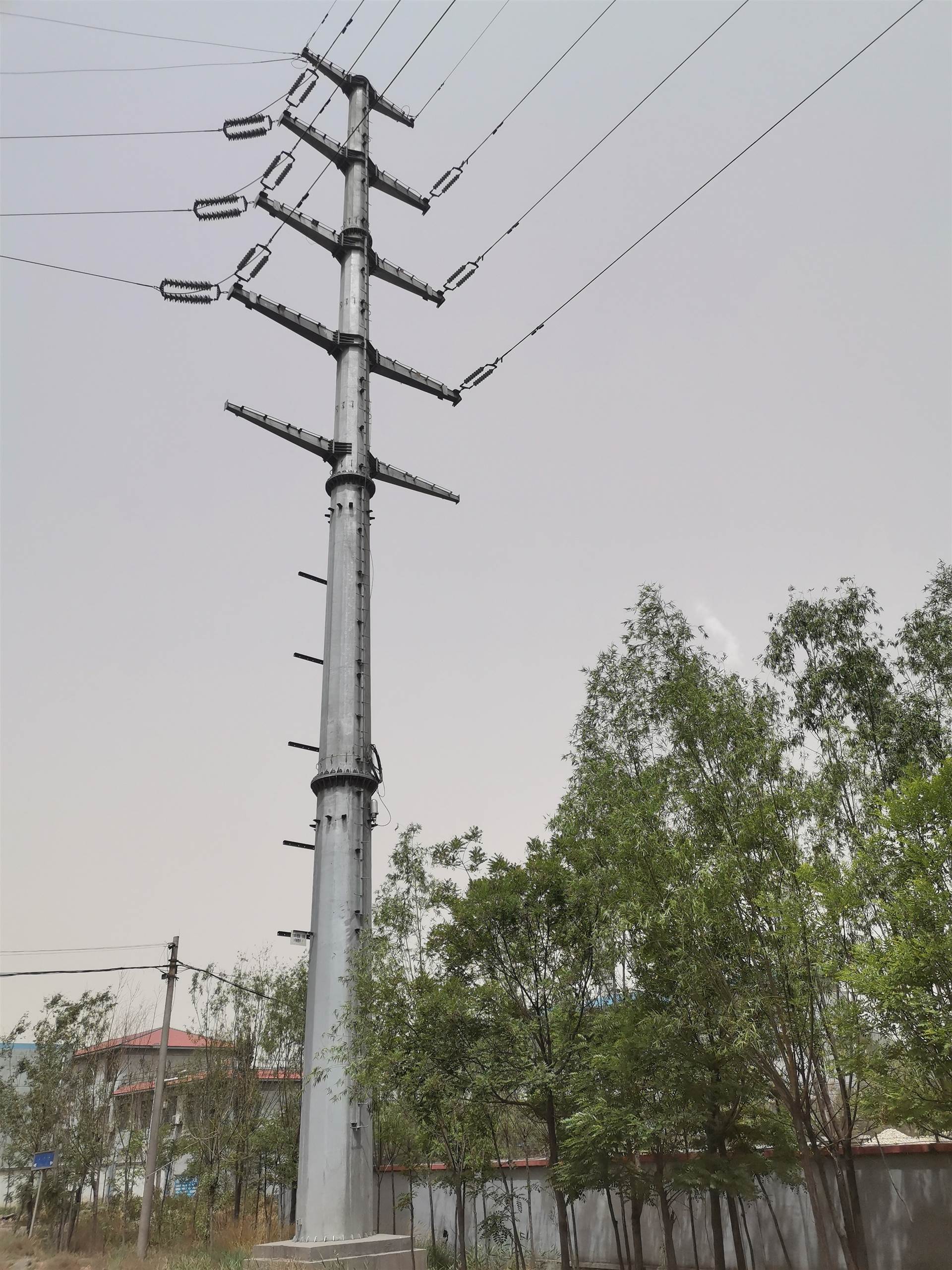 10kv电力钢杆输电钢杆钢管塔