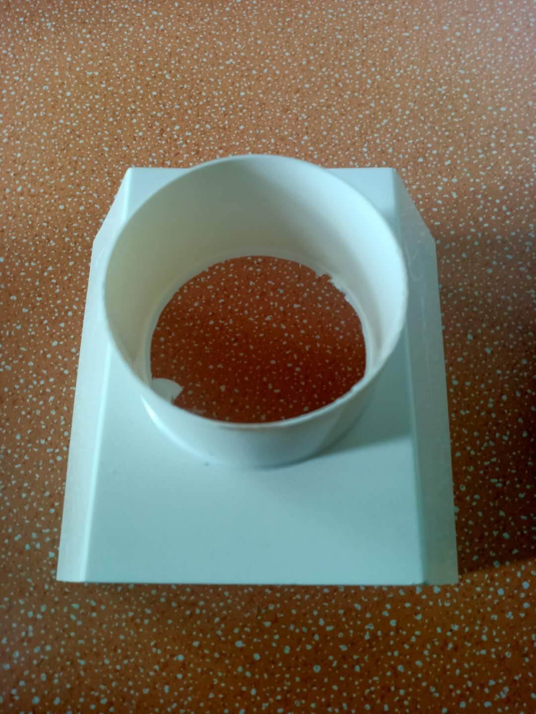 水槽雨水斗 水槽漏斗 pvc排水管件 方型漏水斗