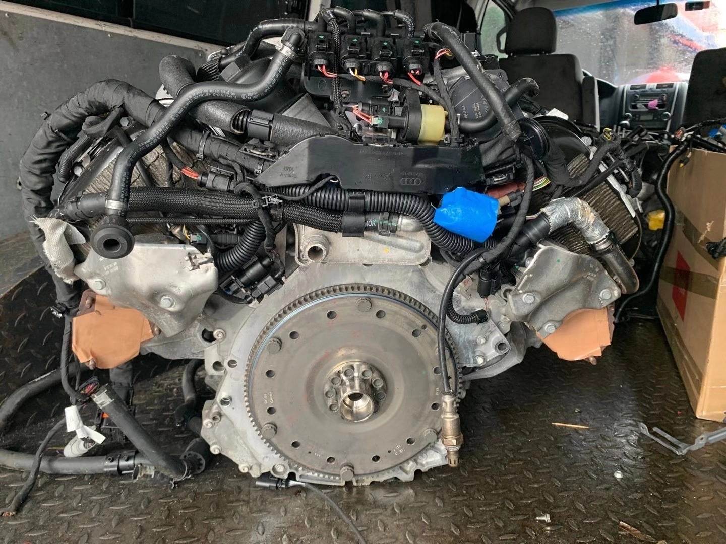 0t发动机 cre机械增压进口发动机配件 奥迪a8二手发动机