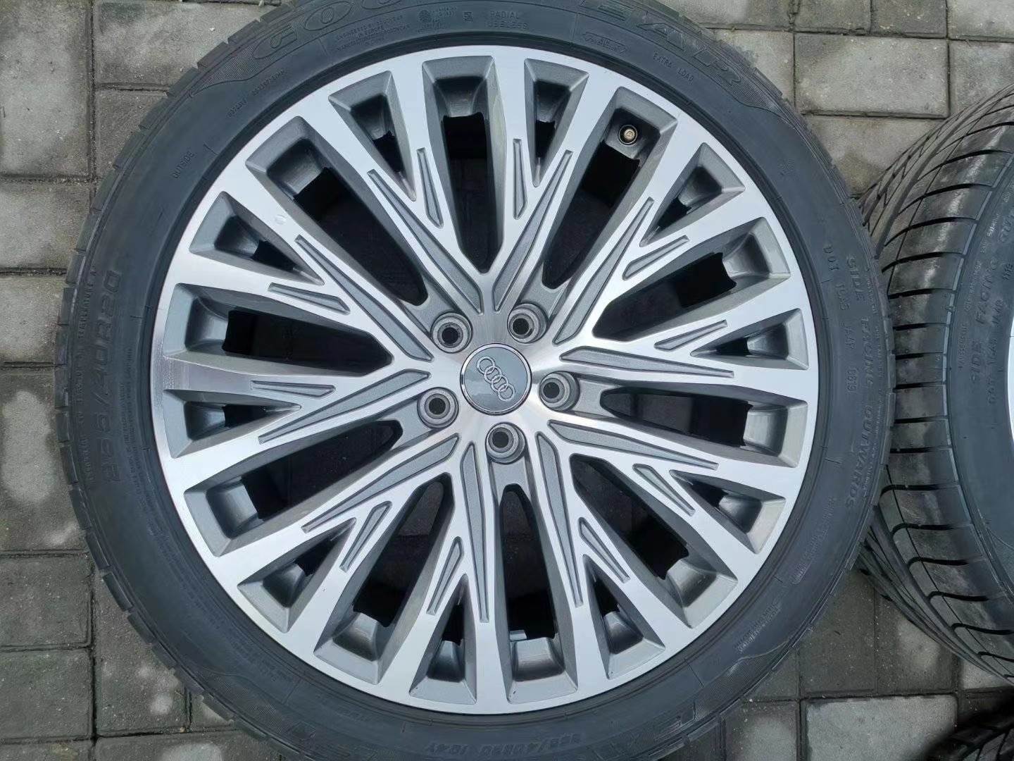 奥迪a8拆车轮毂 20寸原装进口轮毂 a8原厂配件