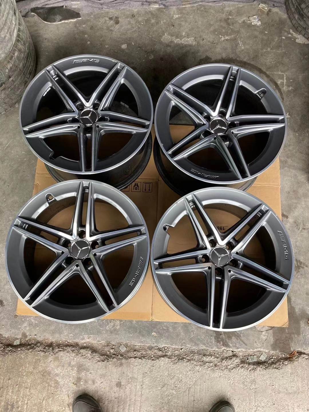 GT50轮毂 AMG 19寸前后配 GT50二手轮毂配件