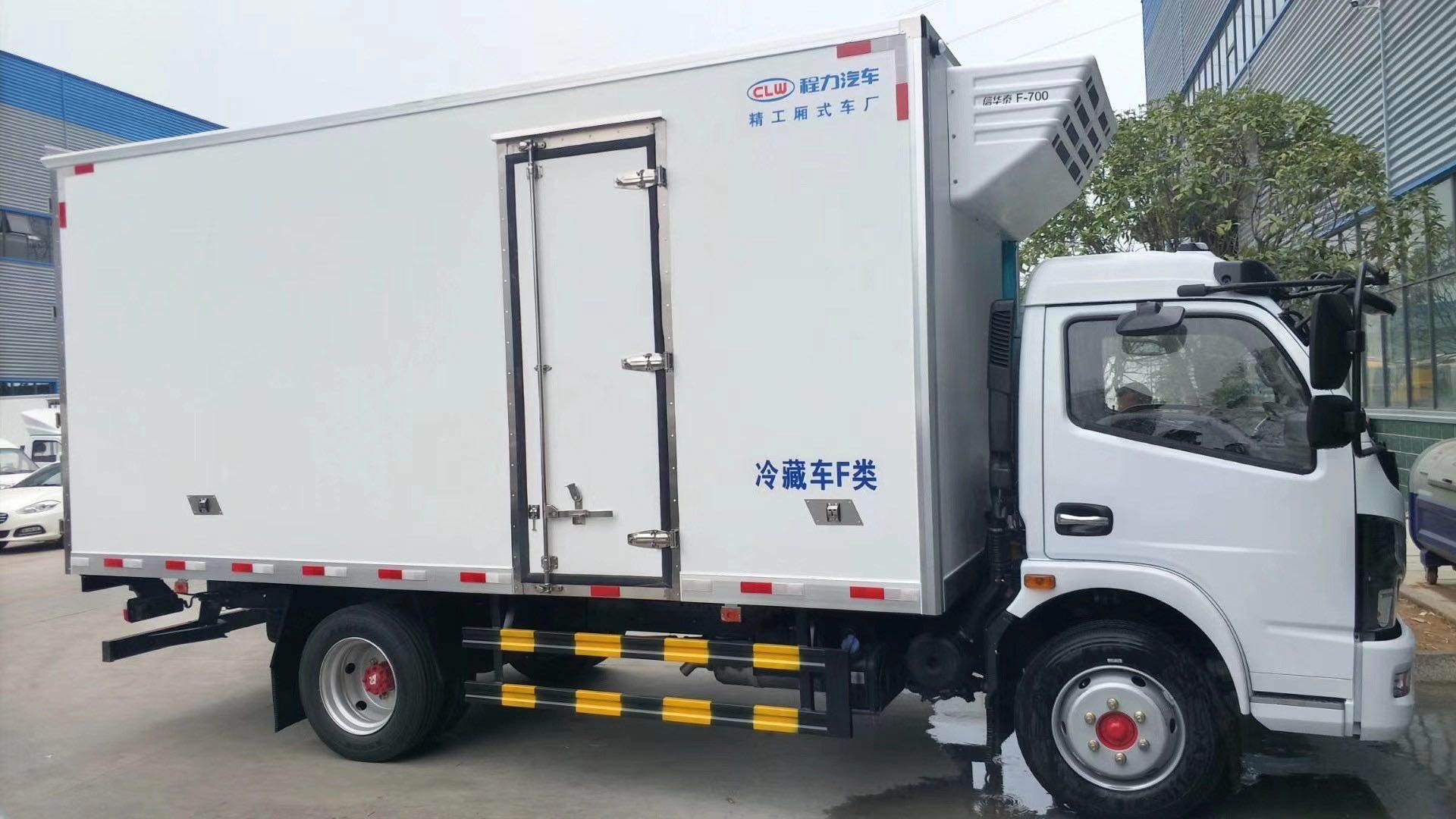 东风大多利卡黄牌冷藏车玉柴165马力5米15货箱