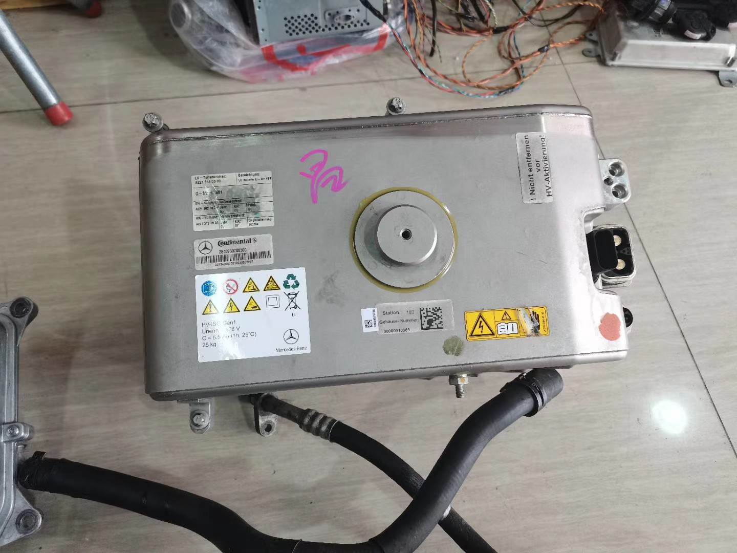 s400逆变器高压电池空调泵转换器w221s400二手配件