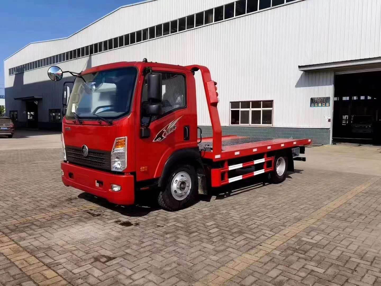 平板运输车蓝牌平板运输车挖机运输平板车