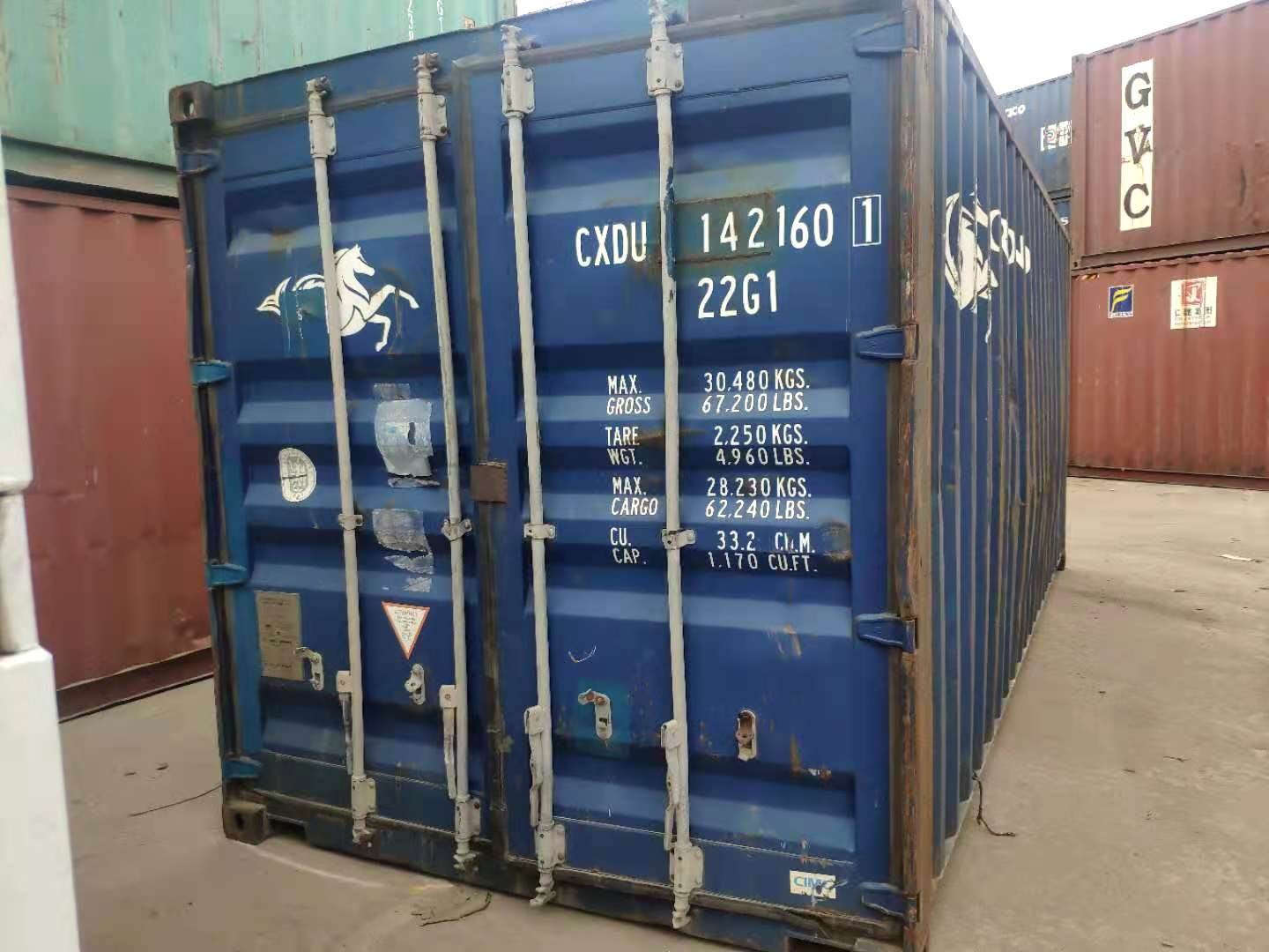 20尺集装箱 广州二手集装箱,箱框优质,坚固耐用