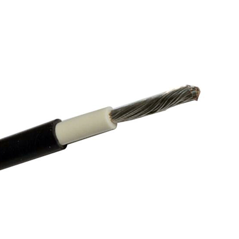 国电电缆 光伏线缆 单芯 黑色 PV1F-1*6mm2