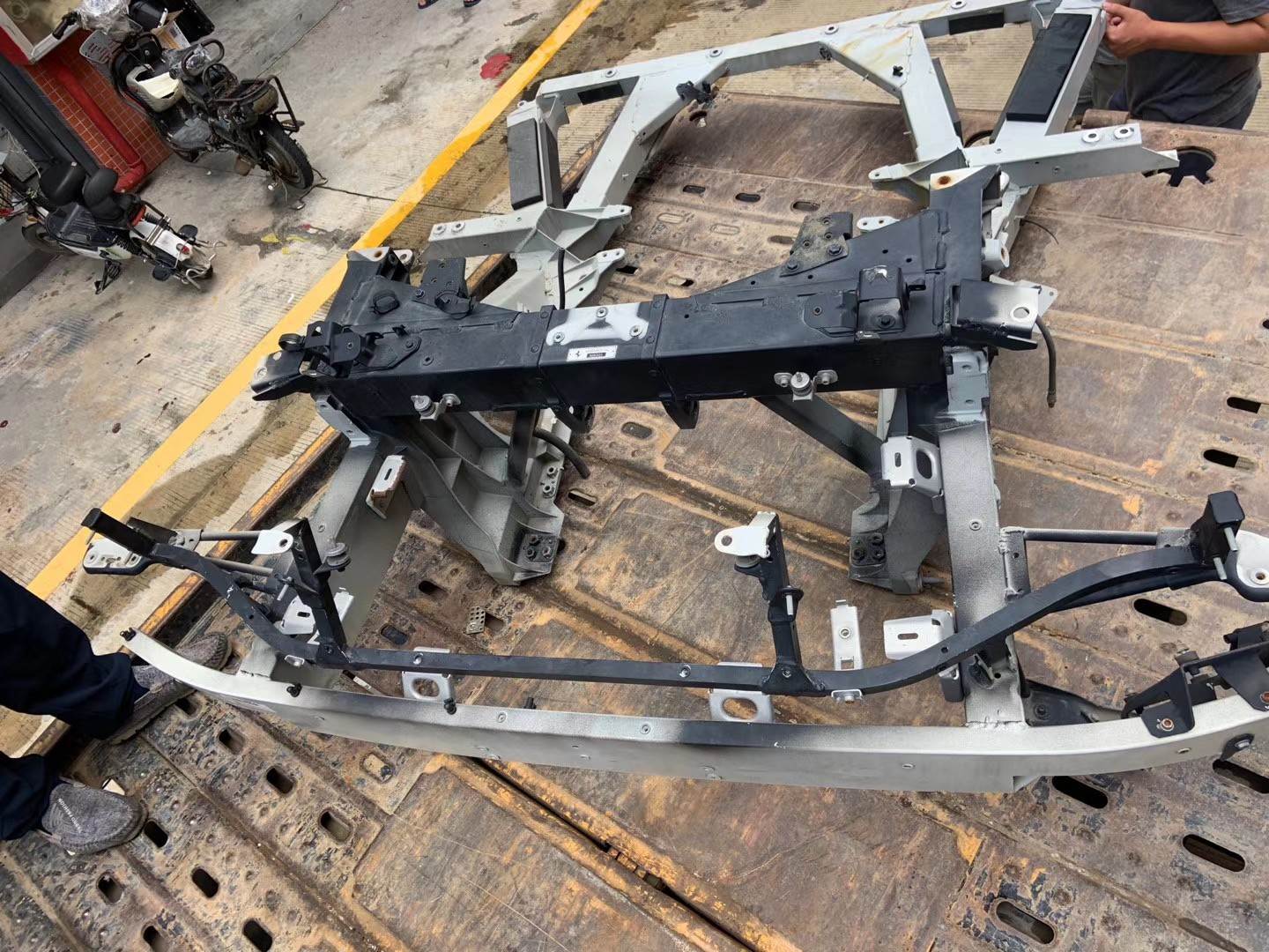 法拉利458发动机托架 458二手配件 拆车件 法拉利二手配件