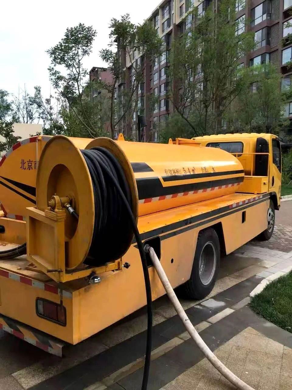 北京出租高压水车热力管道试水冲洗打压