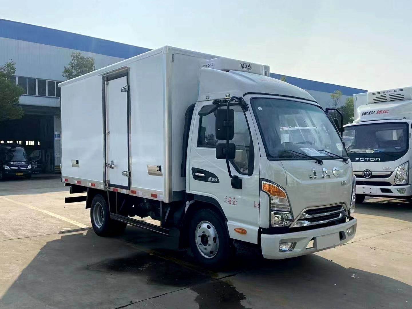 冷藏车国五jac康铃j3厢式冷藏车