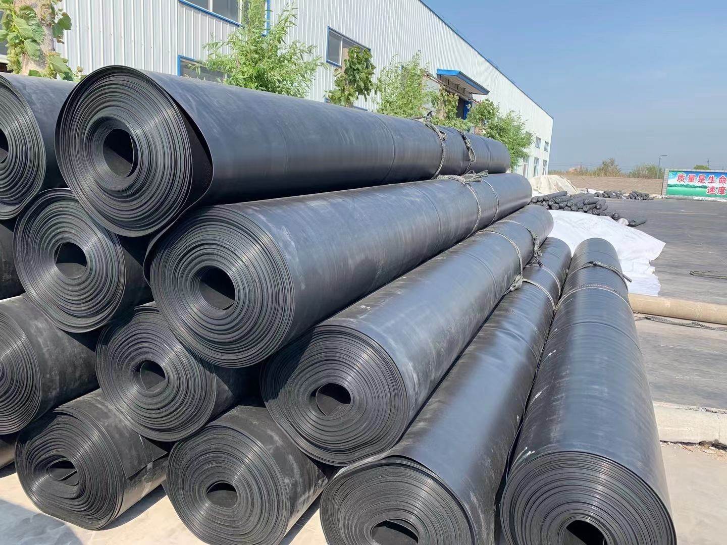 hdpe土工膜垃圾填埋场土工膜防渗土工膜厂家