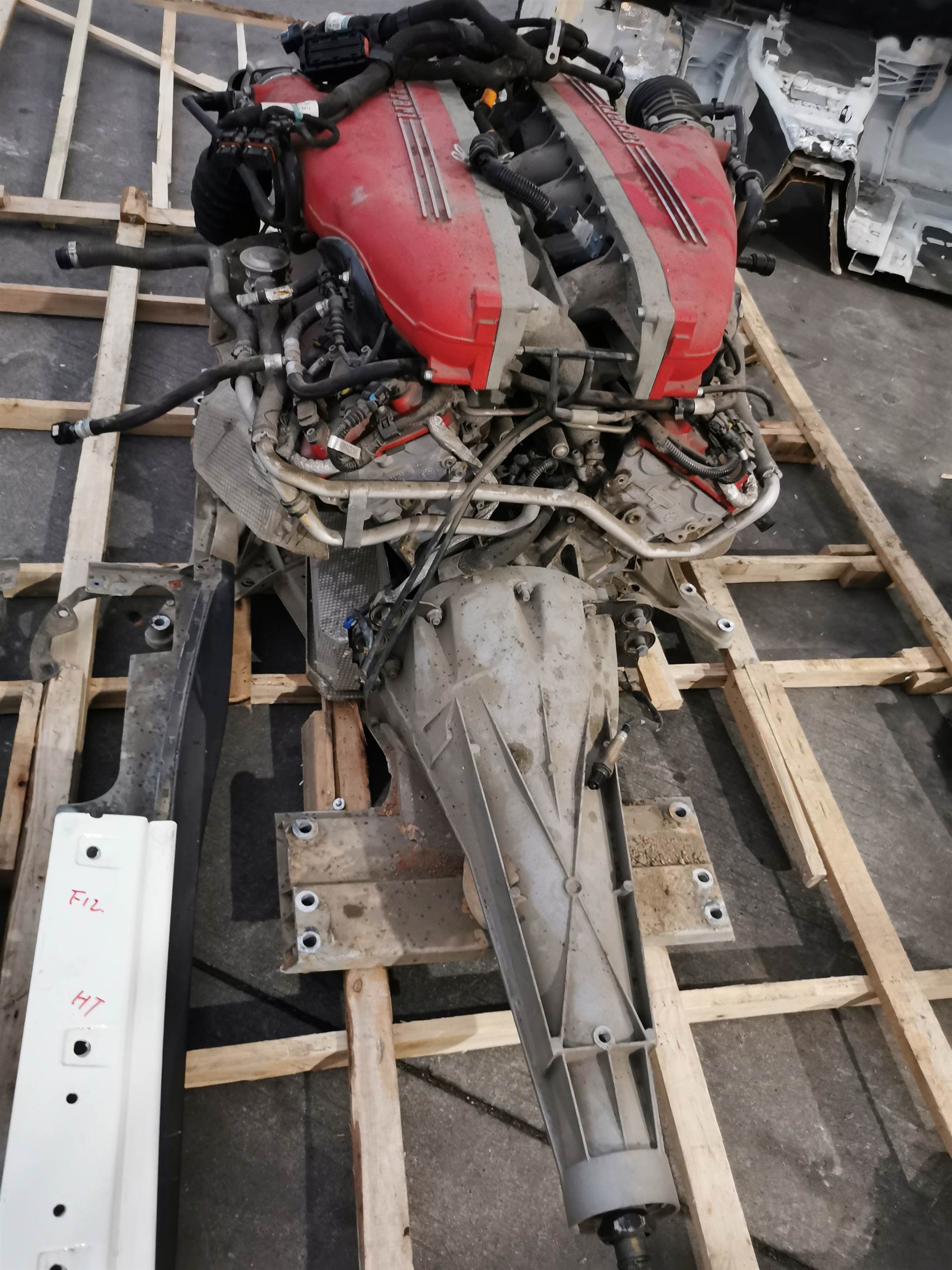 F12发动机总成 进气支管 猪头壳 变速箱 F12二手配件